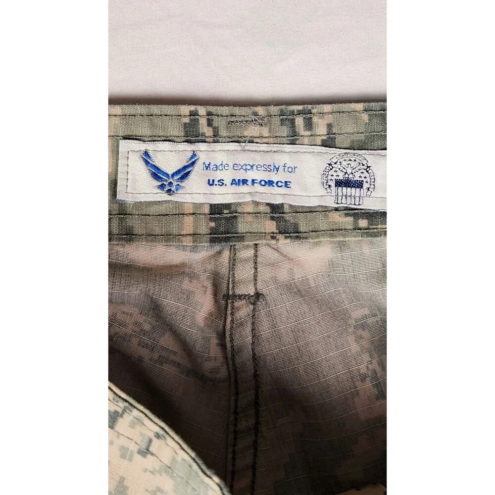 Air Force Pattern Camo Pants Mens 31X29 Tiger Camo Utility Cargo Trouser
